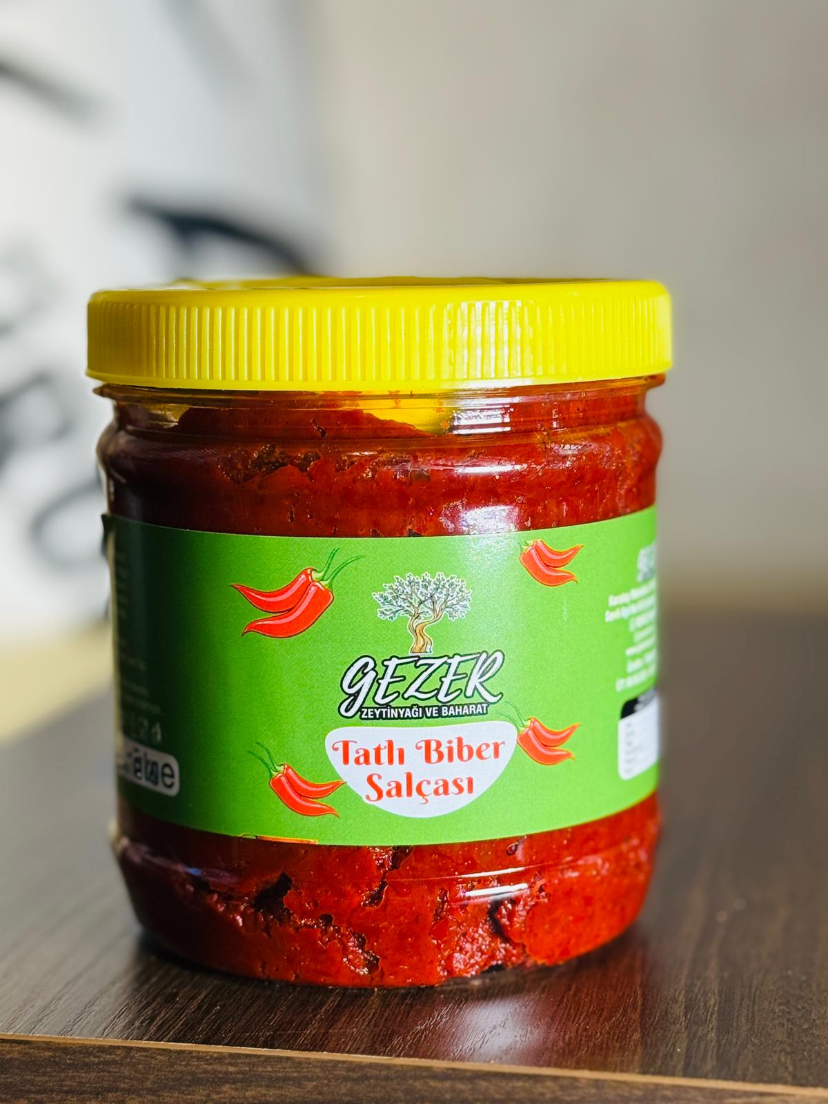 Yöresel Tatlı Biber Salçası